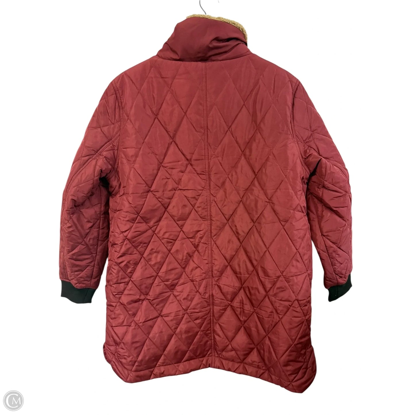 Coat Puffer & Quilted By Weatherproof In Red, Size: M