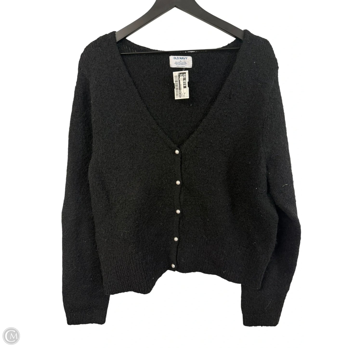 Sweater Cardigan By Old Navy In Black, Size: Xl