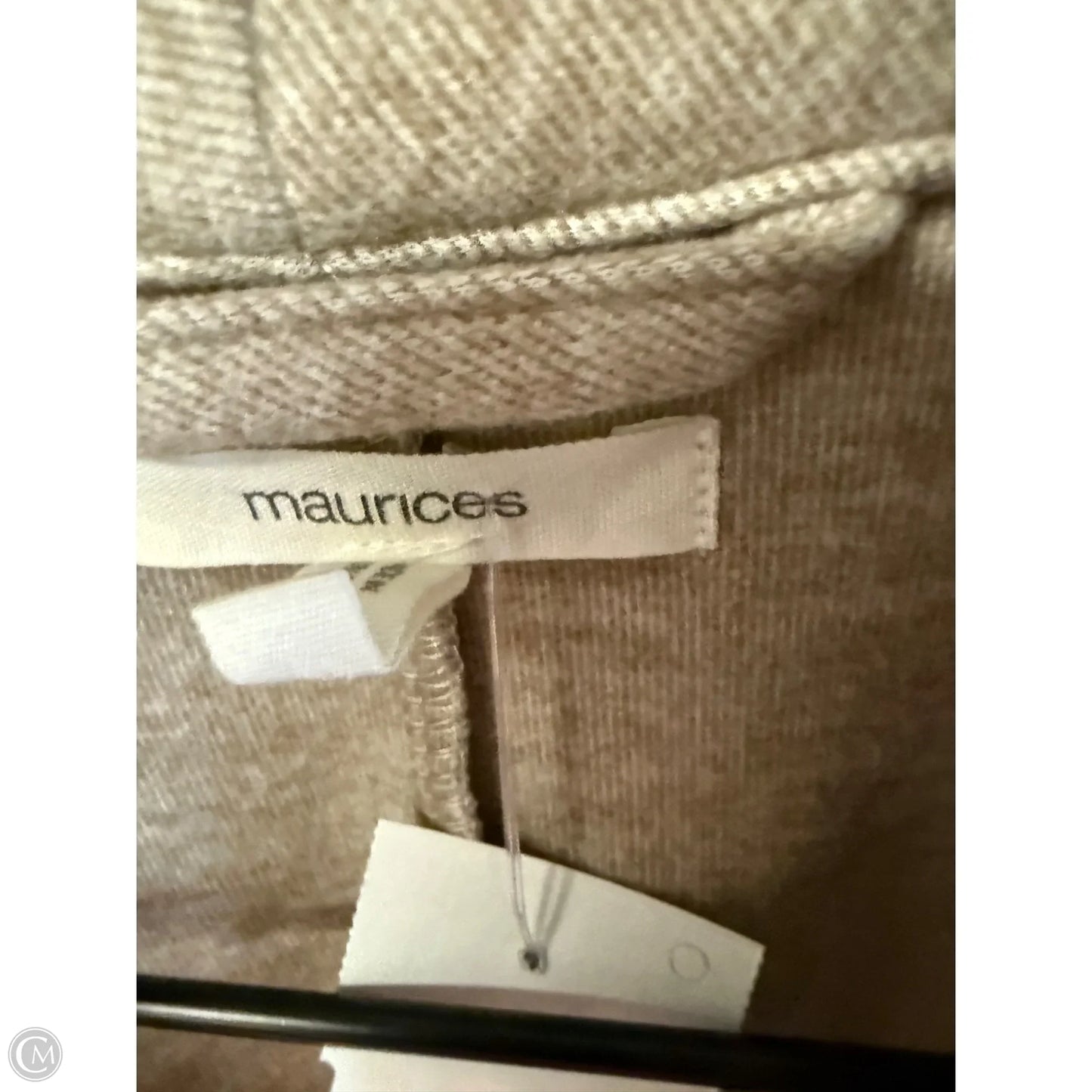 Blazer By Maurices In Tan, Size: Xl
