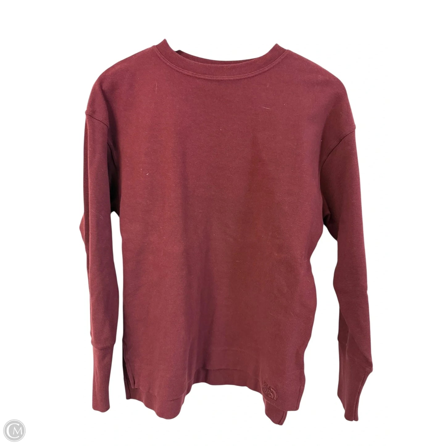 Sweatshirt Crewneck By The North Face In Maroon, Size: S