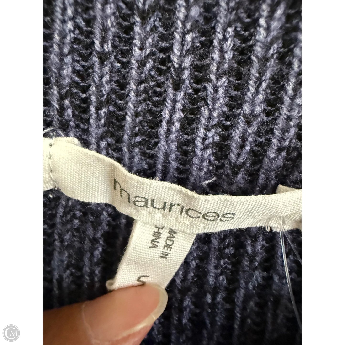 Sweater By Maurices In Navy, Size: S