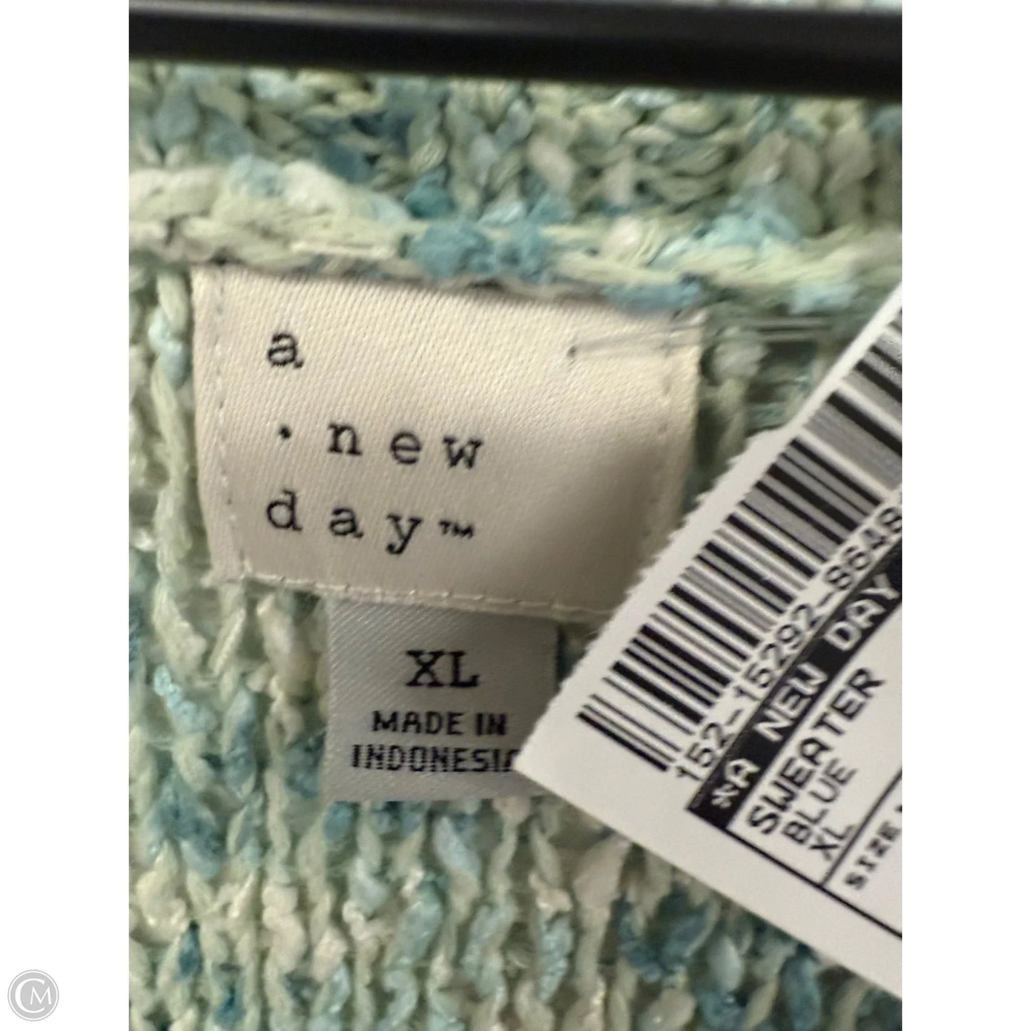 Sweater By A New Day In Blue, Size: Xl