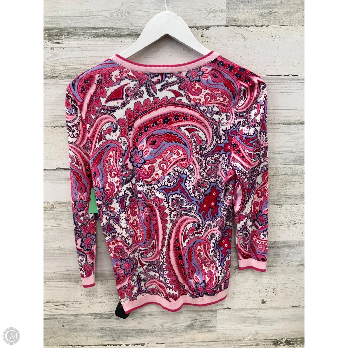 Sweater Cardigan By Talbots In Pink, Size: Sp