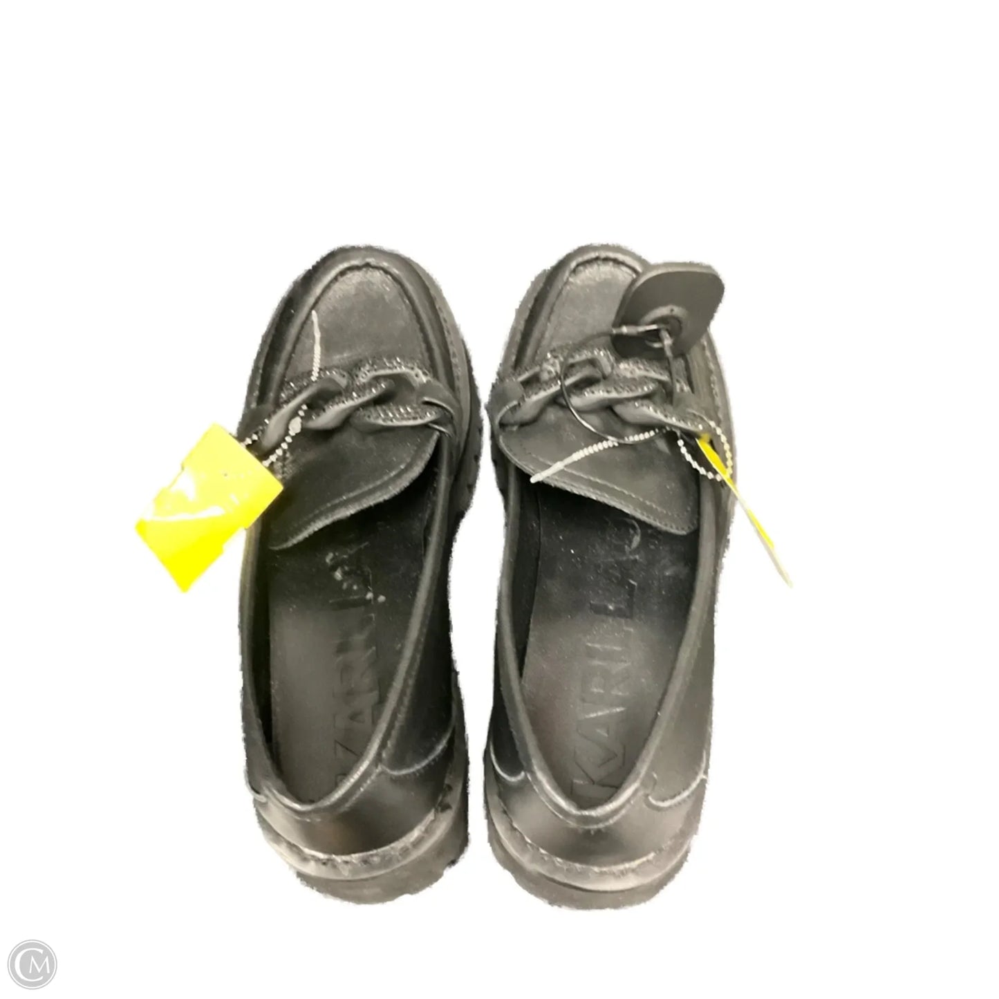 Shoes Designer By Karl Lagerfeld In Black, Size: 10