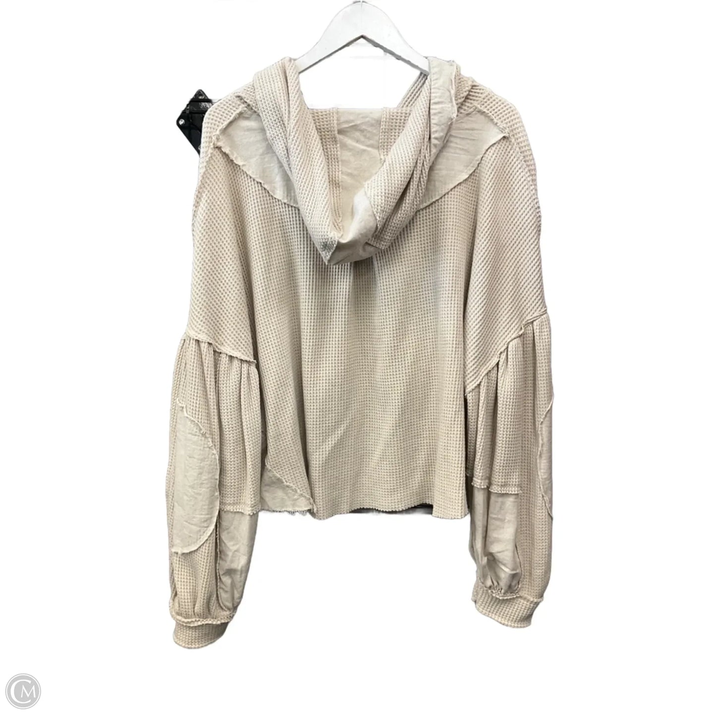 Top Long Sleeve By Pol In Beige, Size: L