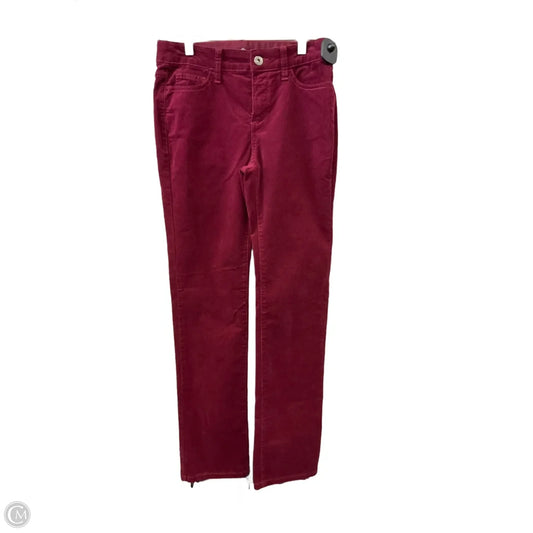 Pants Corduroy By St Johns Bay In Maroon, Size: 4