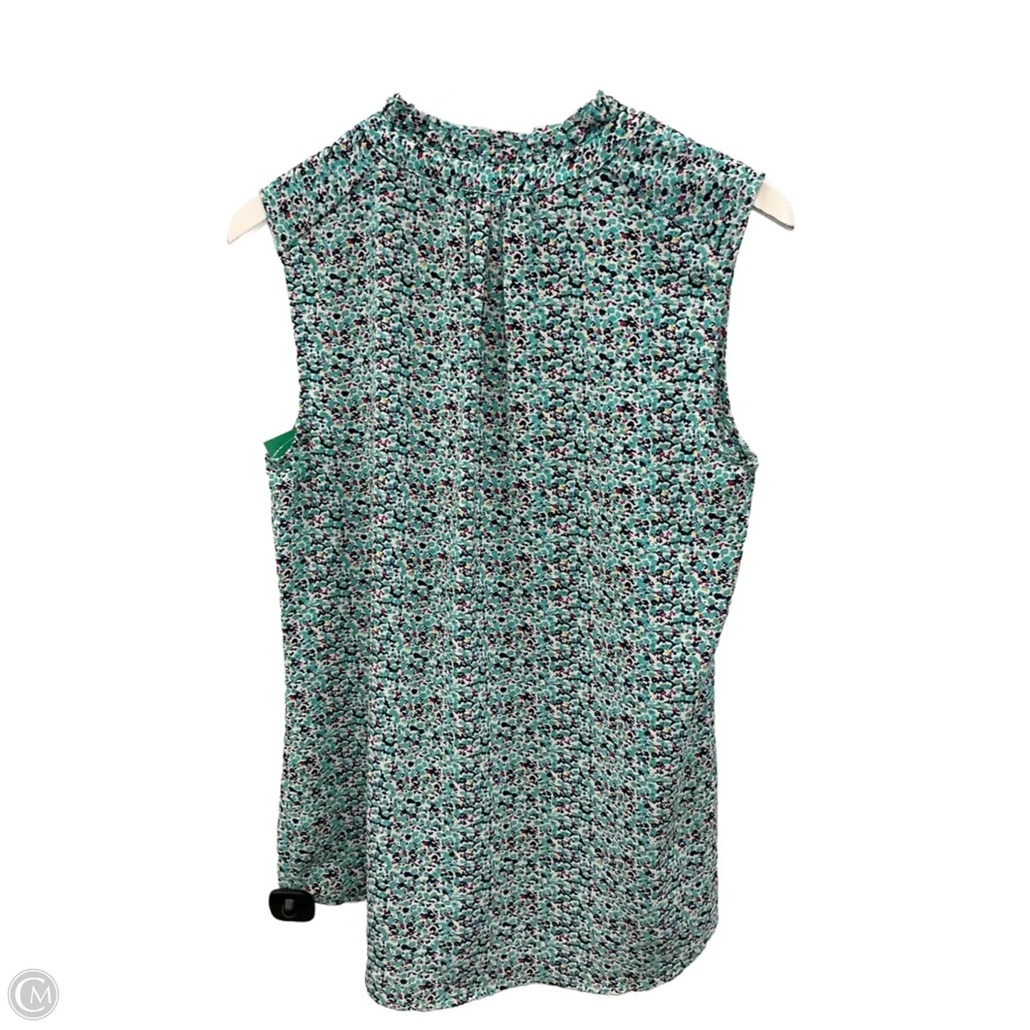 Blouse Sleeveless By Clothes Mentor In Teal, Size: M