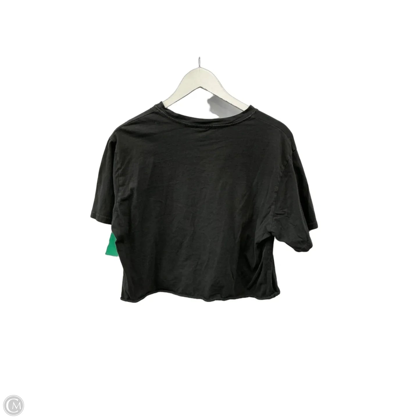 Top Short Sleeve By Zutter In Grey, Size: L
