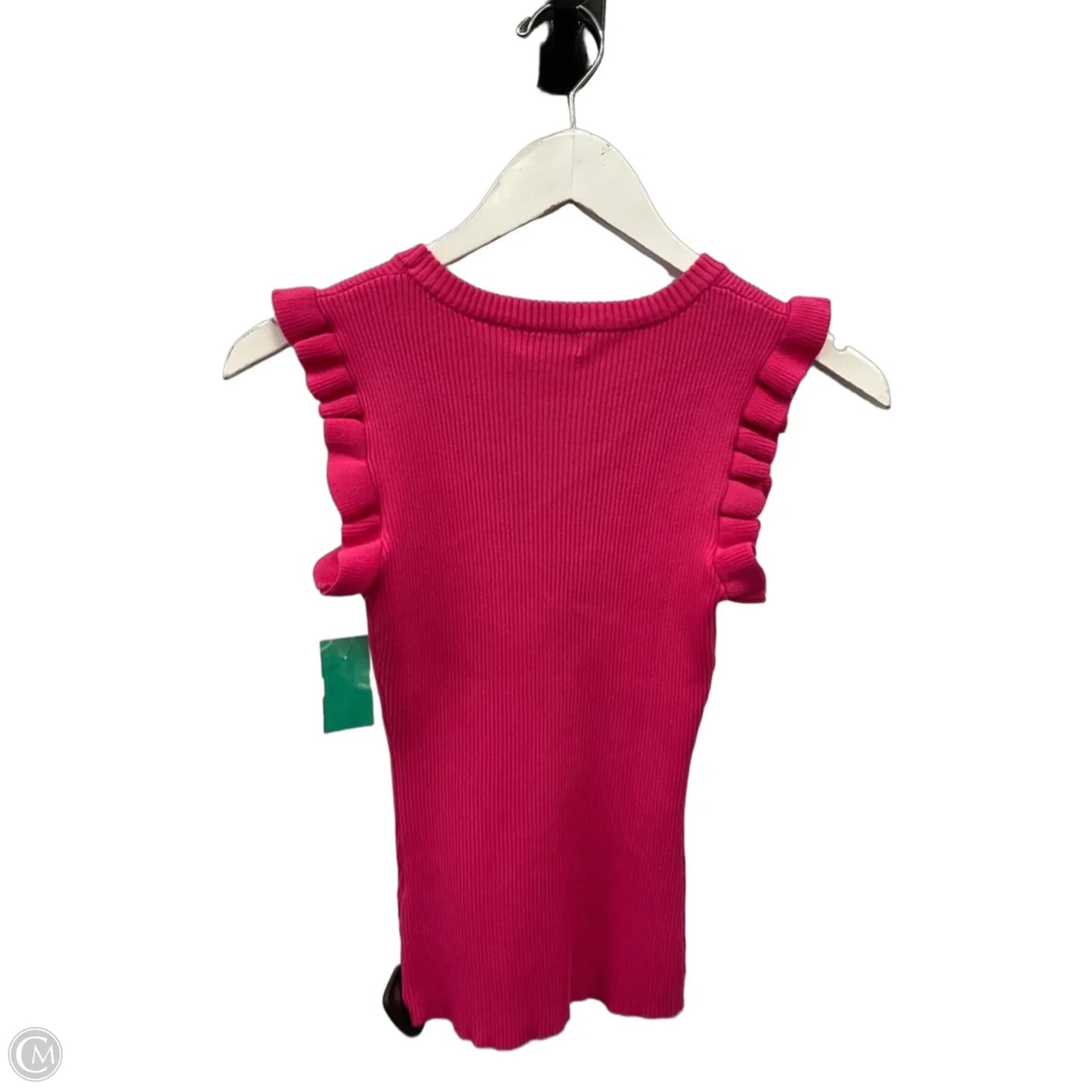 Top Sleeveless By Workshop In Pink, Size: S