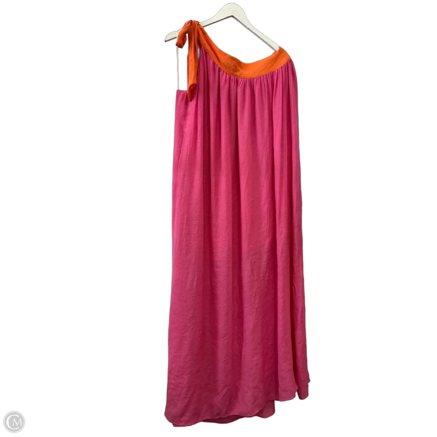 Dress Casual Maxi By Aakaa In Orange & Pink, Size: S