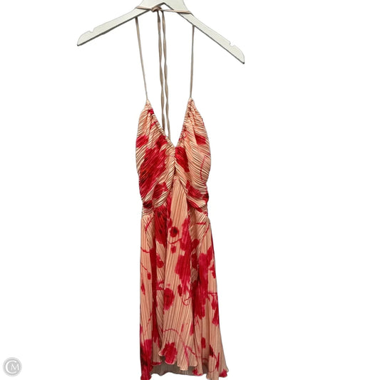 Dress Party Short By Shein In Orange & Pink, Size: M