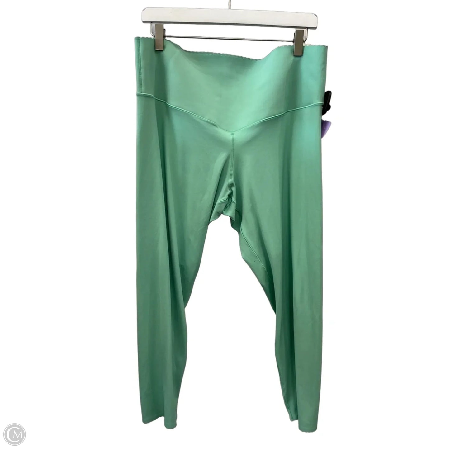 Athletic Leggings By Offline In Green, Size: Xxl