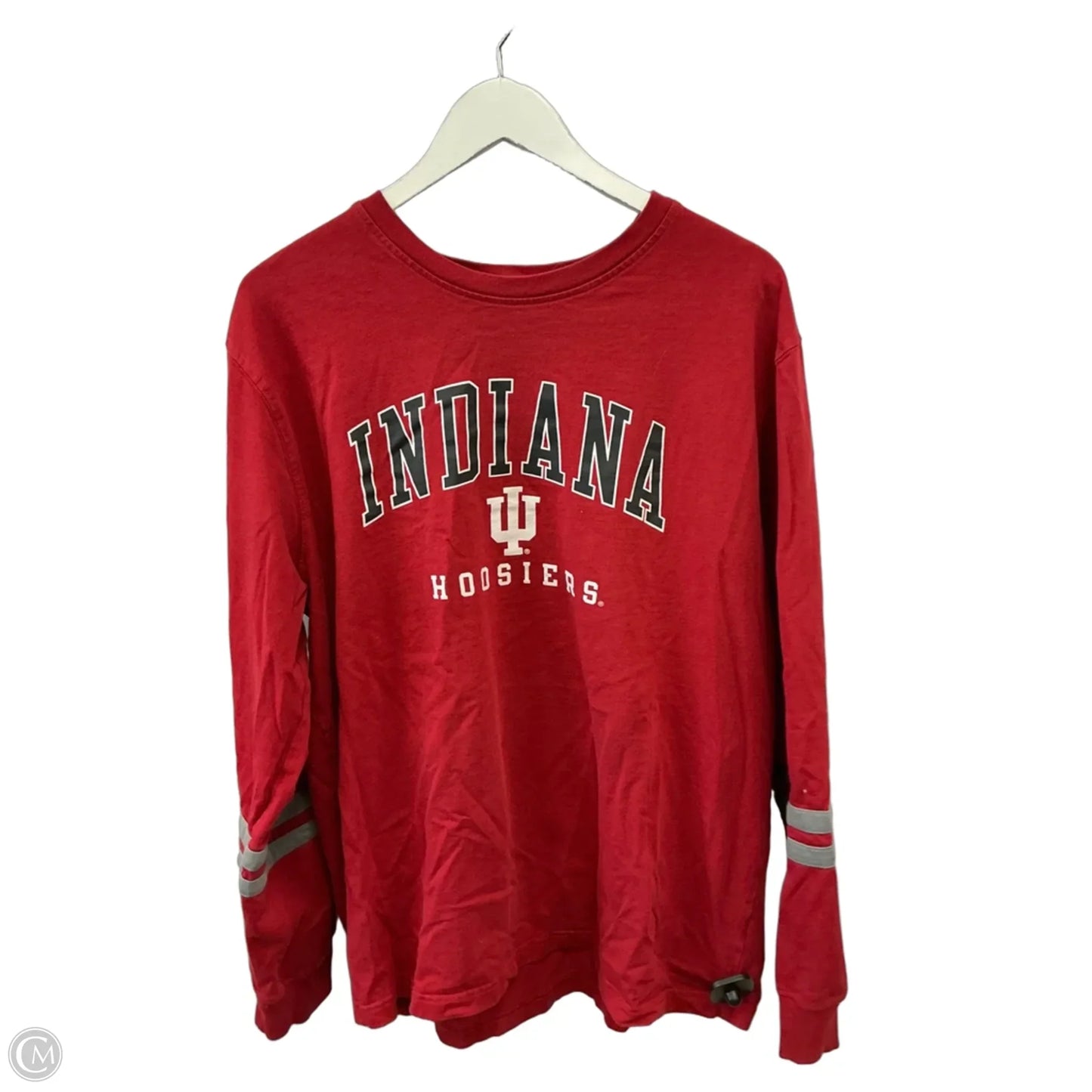 Athletic Top Long Sleeve Crewneck By Clothes Mentor In Red, Size: 2x