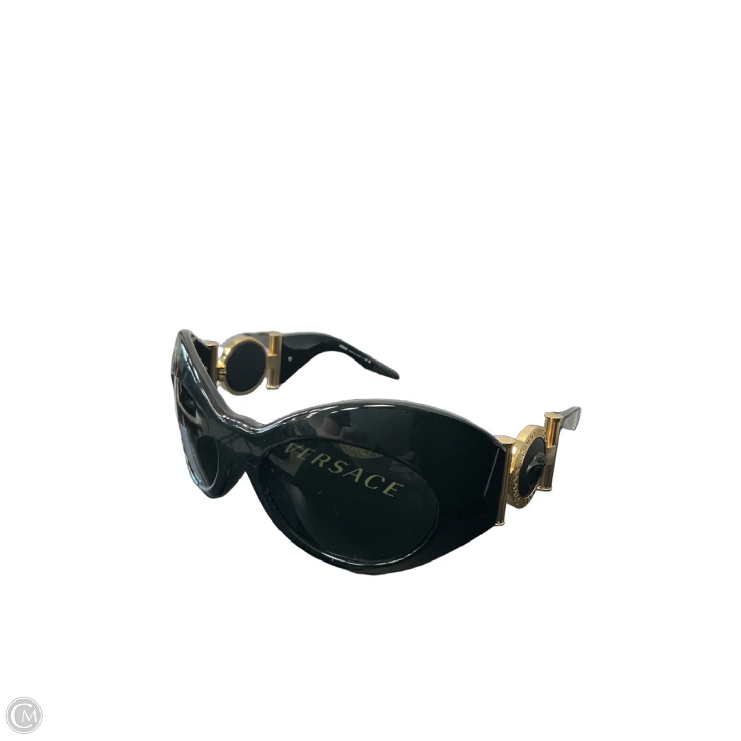 Sunglasses Luxury Designer By Versace, Size: Large