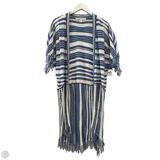 Sweater Cardigan By Curio In Blue, Size: S