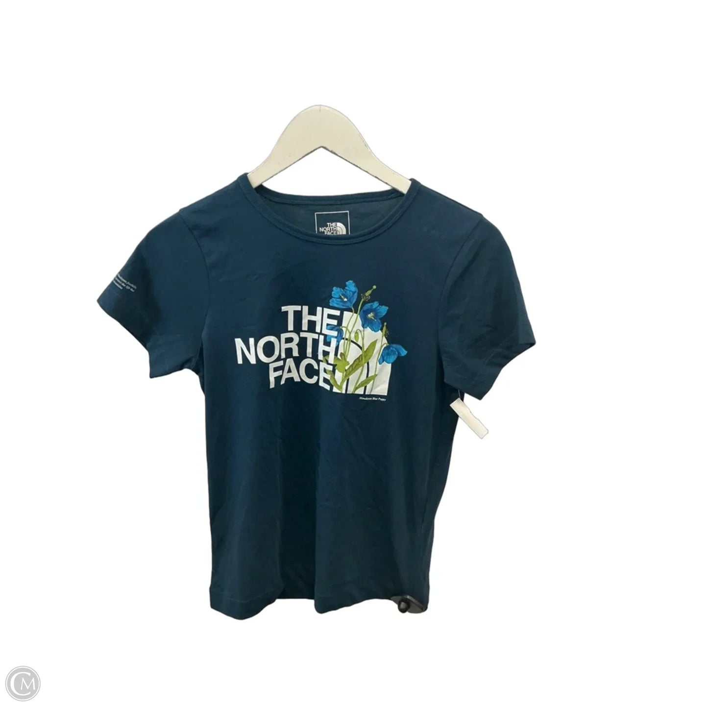 Top Short Sleeve By The North Face In Blue, Size: S