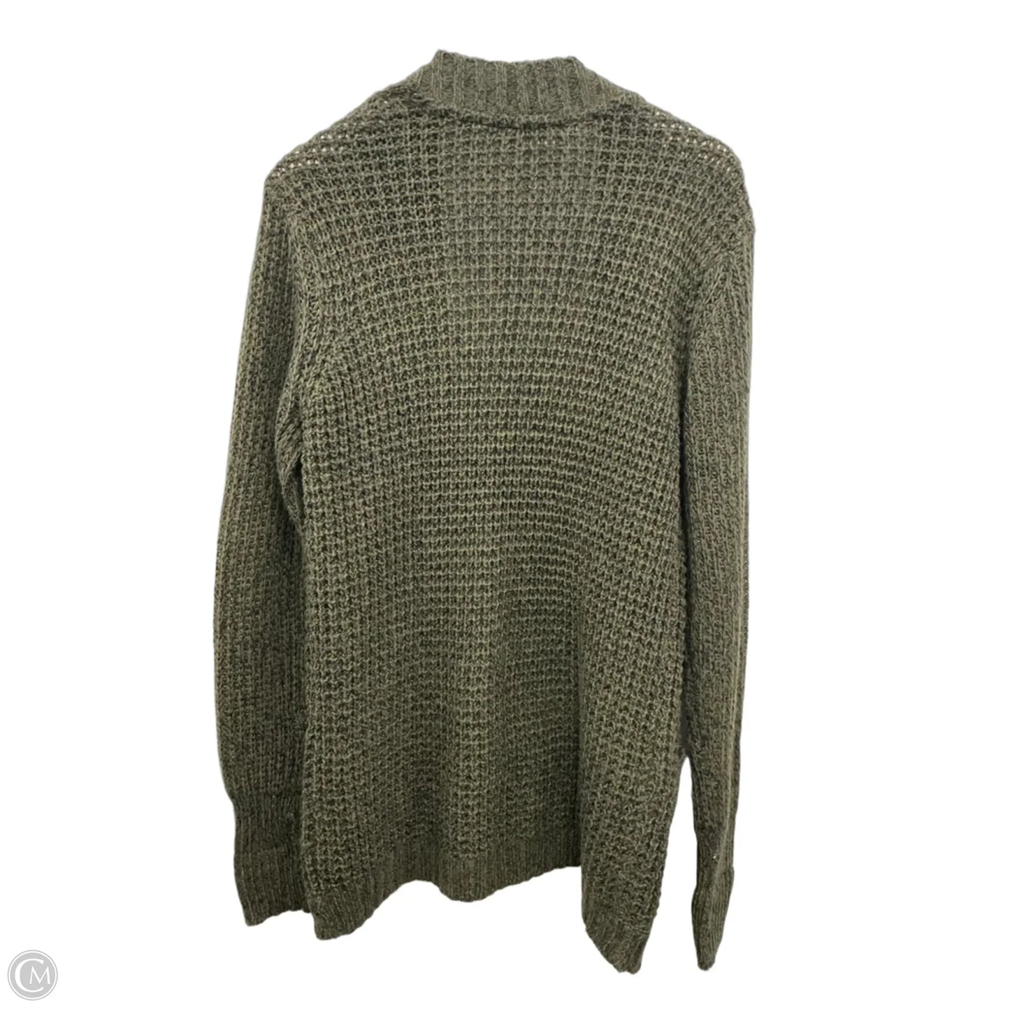 Sweater Cardigan By Rd Style In Green, Size: M