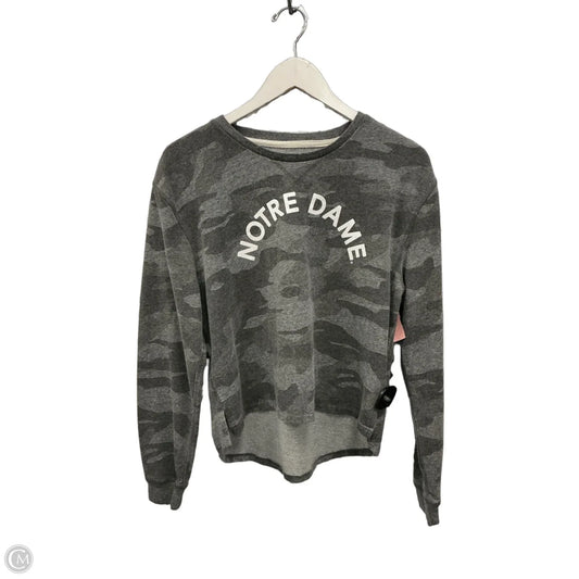 Top Long Sleeve By Clothes Mentor In Grey, Size: S