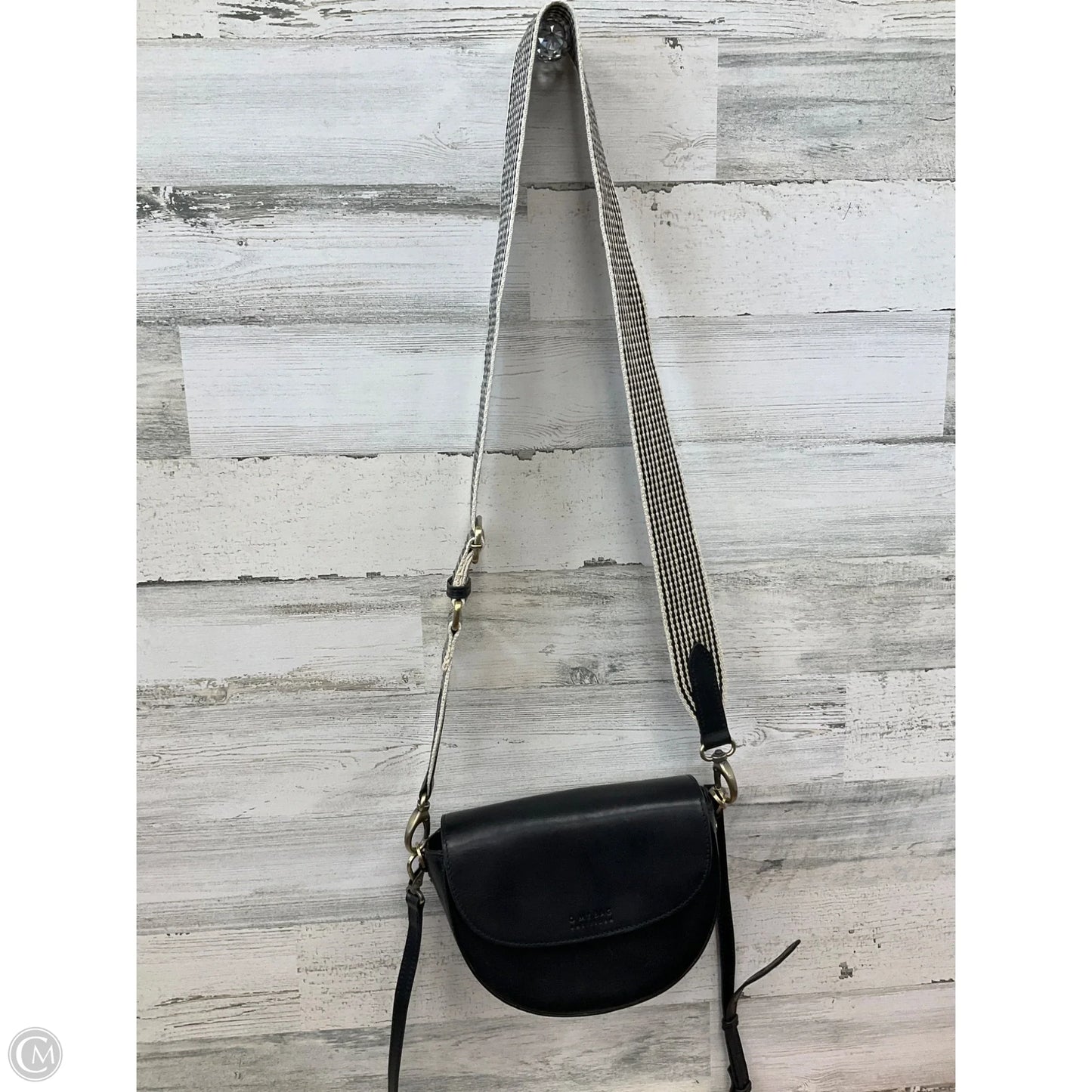 Crossbody Leather By Clothes Mentor, Size: Medium