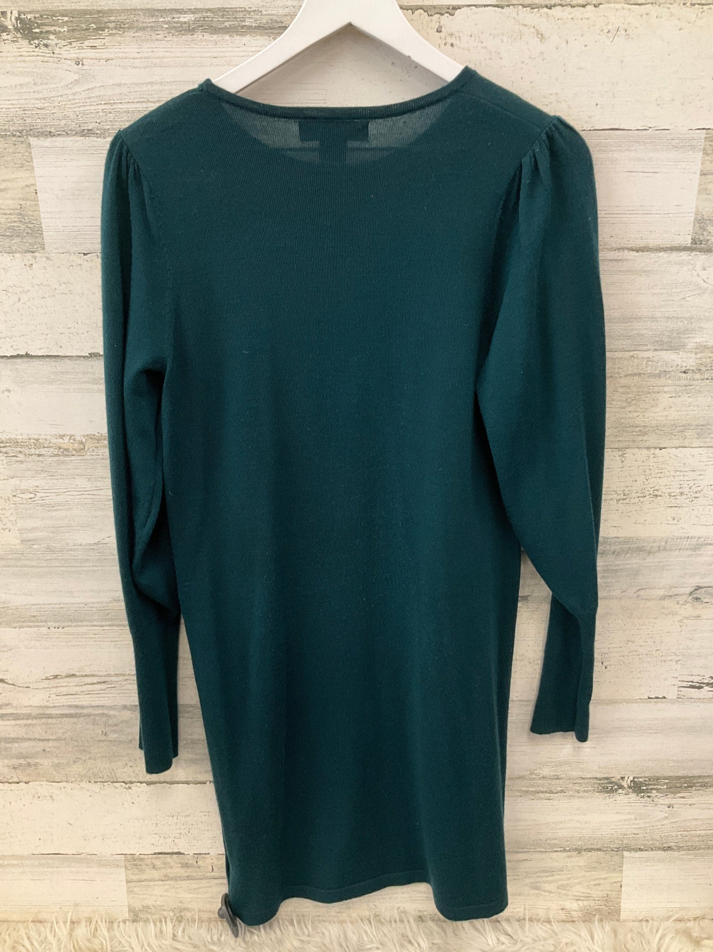 Dress Casual Midi By Tahari By Arthur Levine In Teal, Size: M