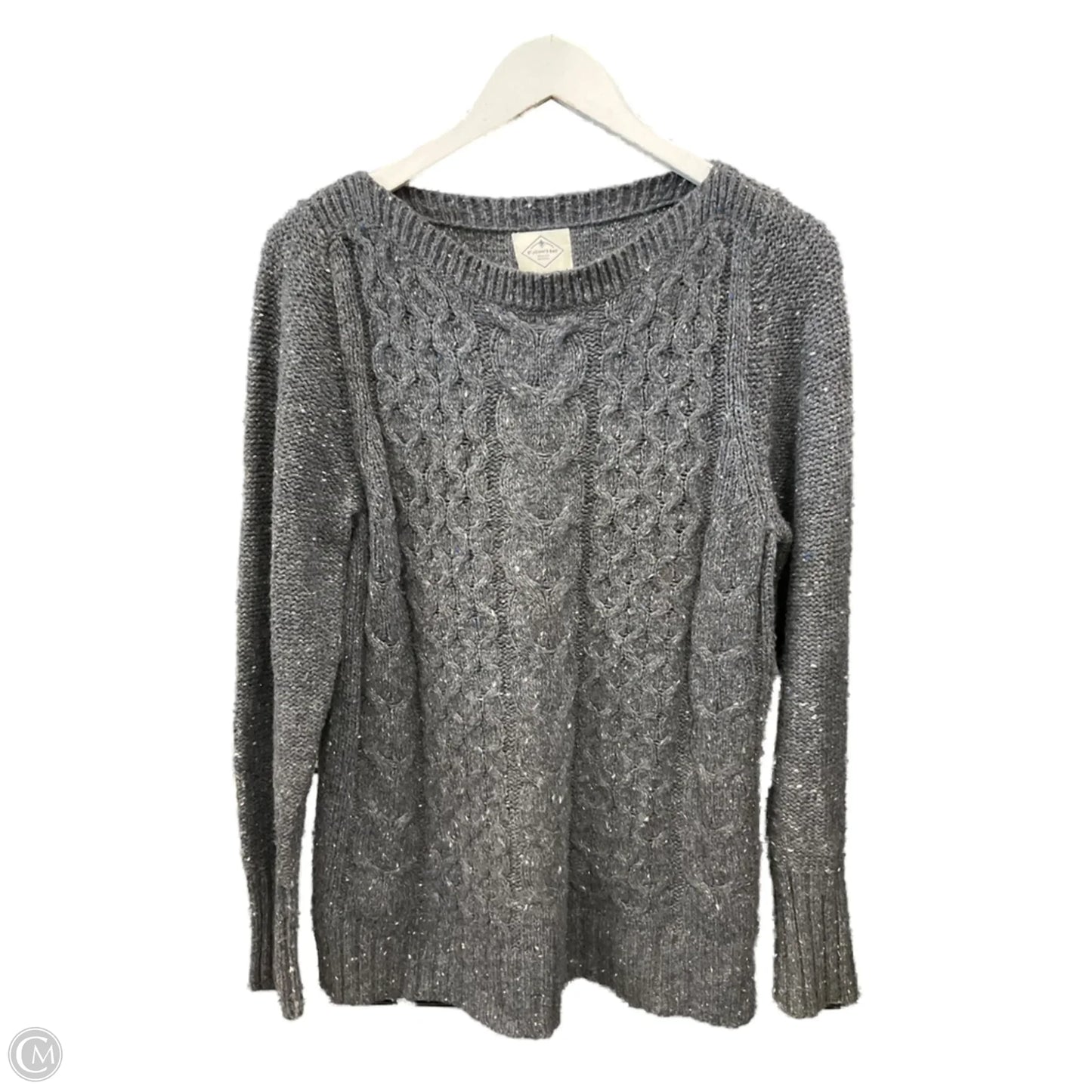 Sweater By St Johns Bay In Grey, Size: L