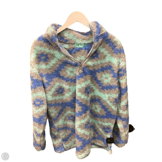 Athletic Fleece By Filly Flair In Blue & Green, Size: L