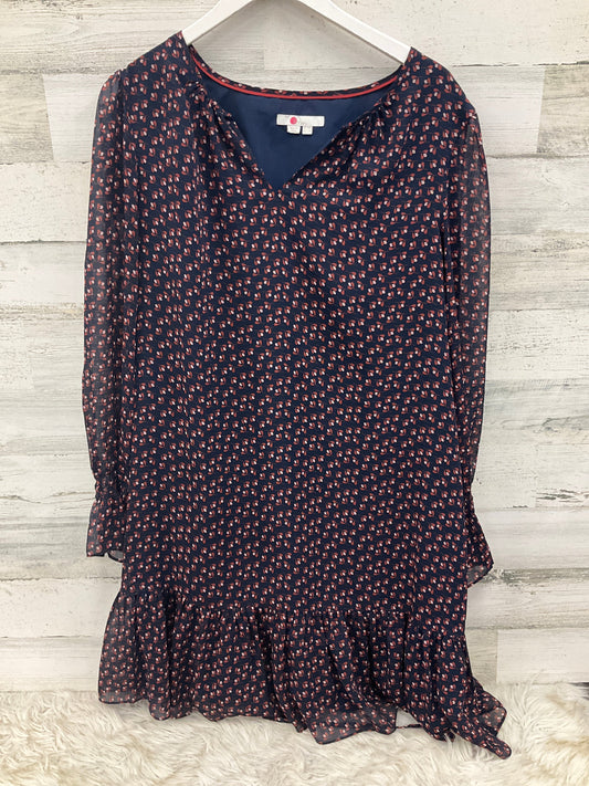 Dress Casual Midi By Boden In Blue, Size: L