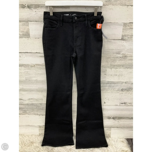 Jeans Flared By Old Navy In Black Denim, Size: 2
