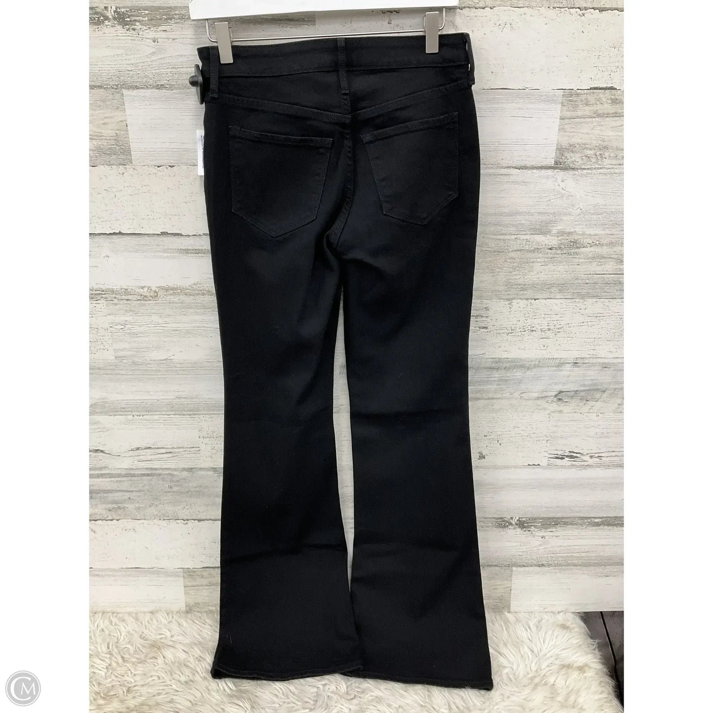 Jeans Flared By Old Navy In Black Denim, Size: 2