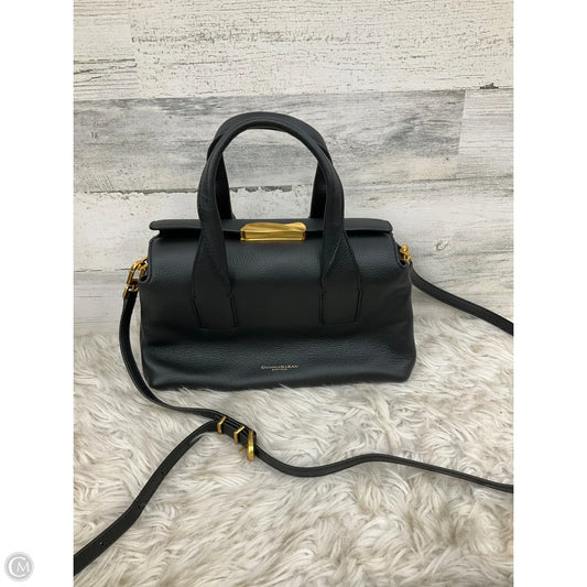 Handbag Leather By Donna Karan, Size: Medium