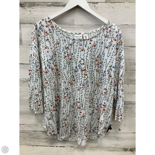 Top Short Sleeve By Rachel Zoe In Multi-colored, Size: 1x