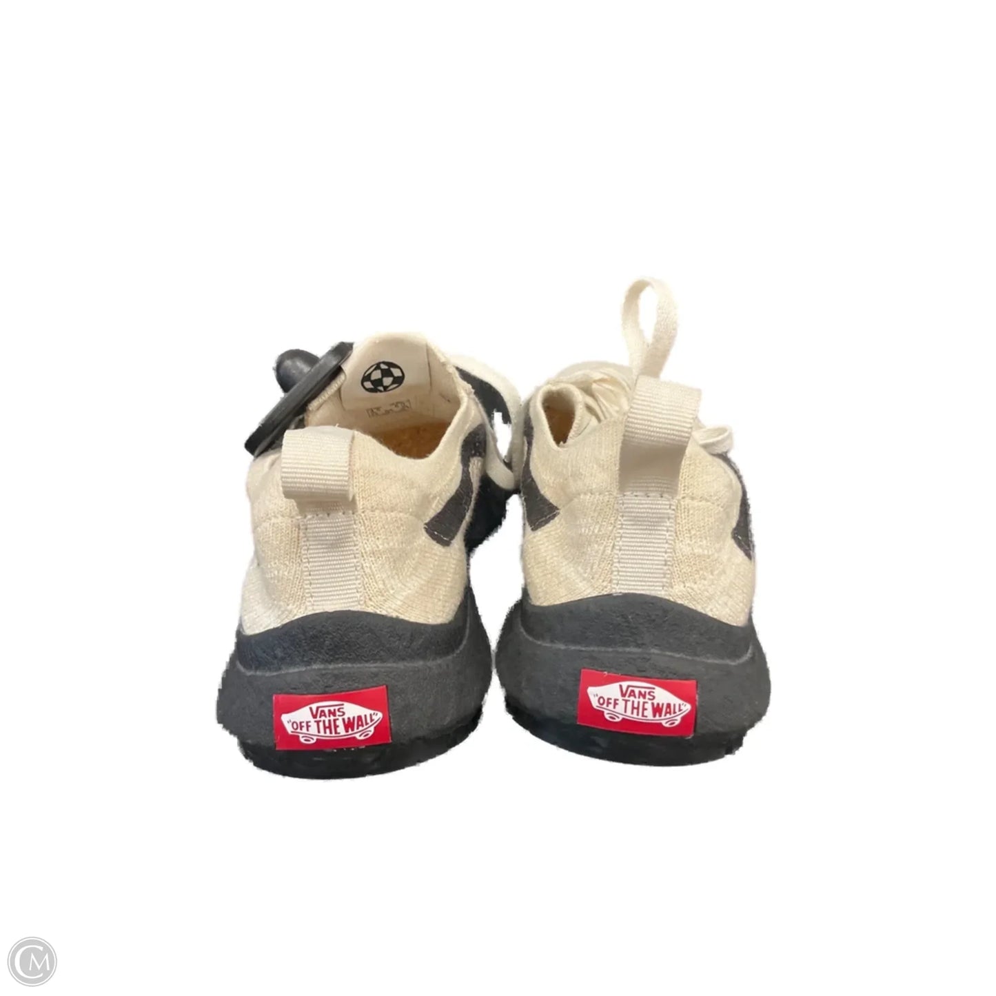 Shoes Athletic By Vans In Cream, Size: 6