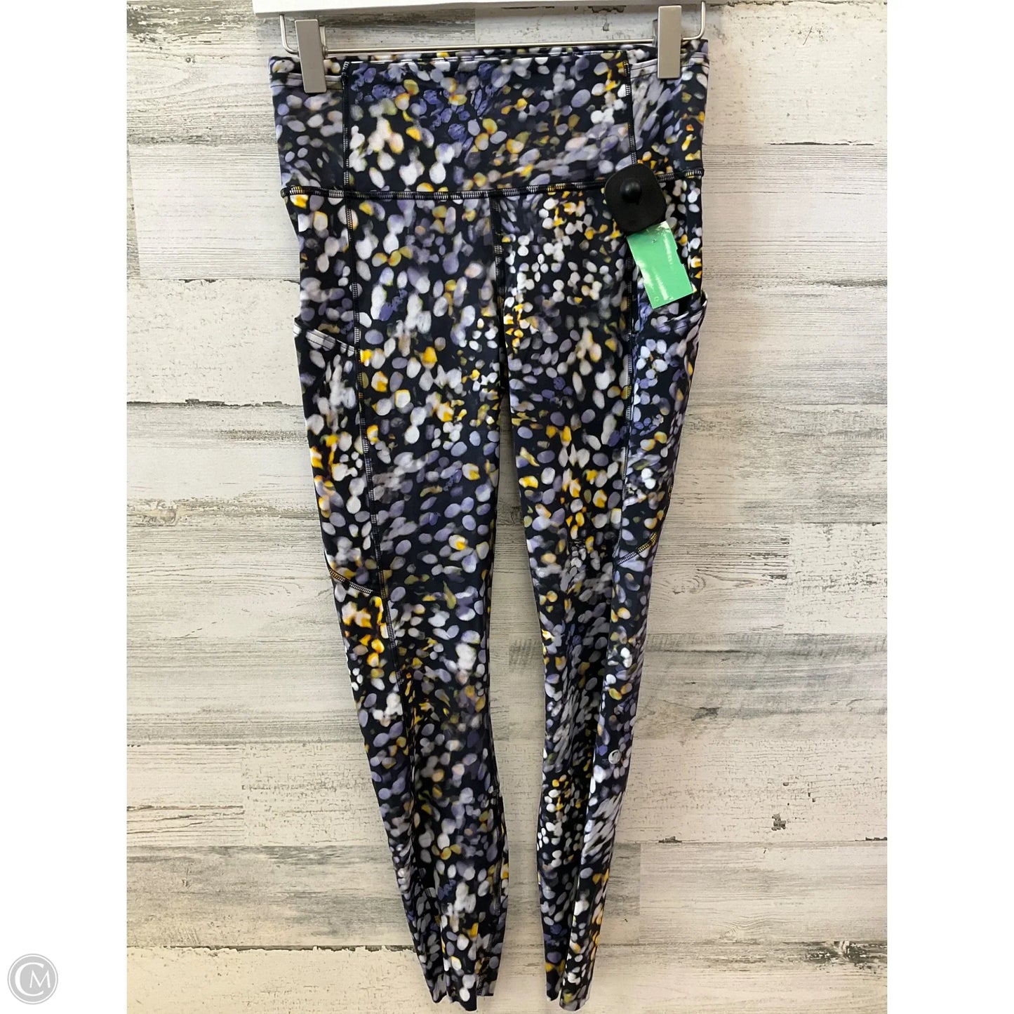 Athletic Capris By Lululemon In Multi-colored, Size: 6