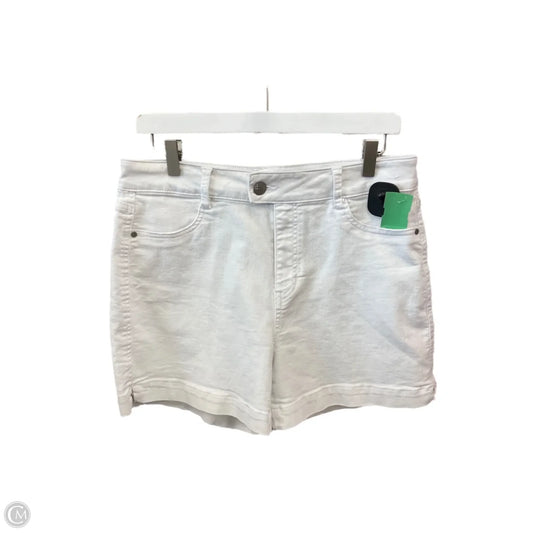 Shorts By D Jeans In White Denim, Size: 12