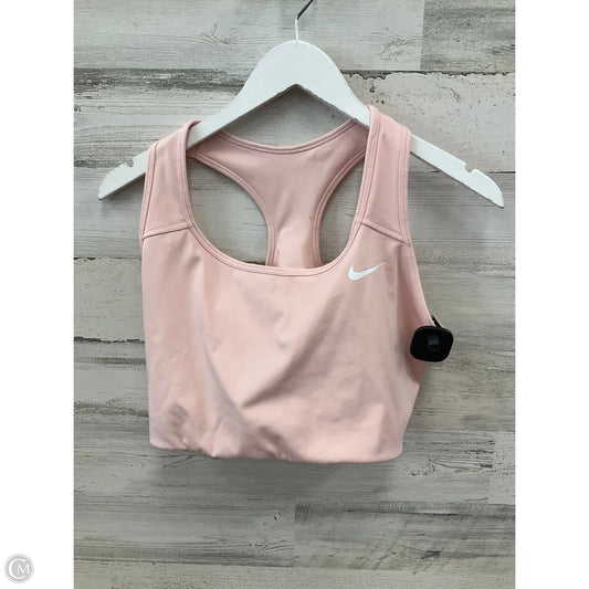 Athletic Bra By Nike Apparel In Pink, Size: 1x