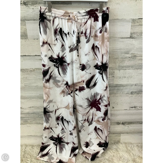 Pants Wide Leg By Calvin Klein In White, Size: 6