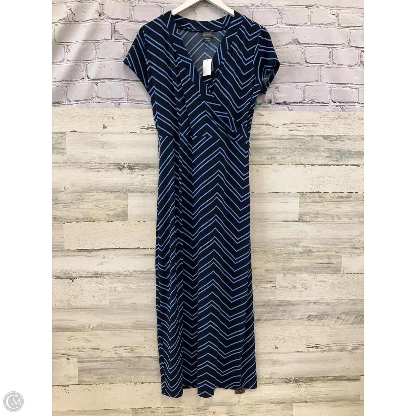 Dress Casual Maxi By Covington In Blue, Size: Mp
