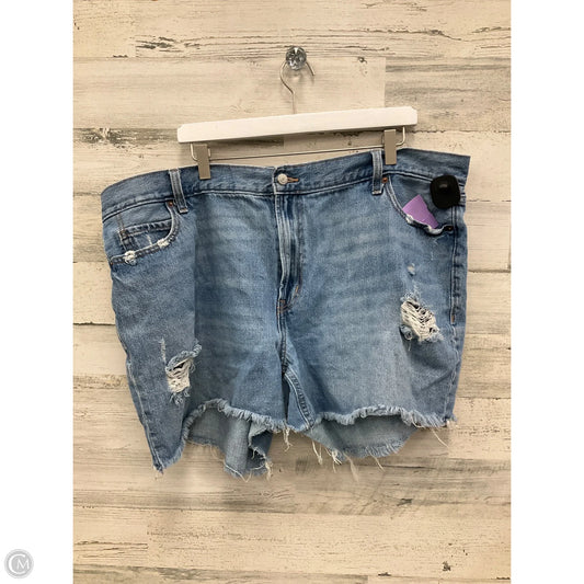 Shorts By Old Navy In Blue Denim, Size: 22