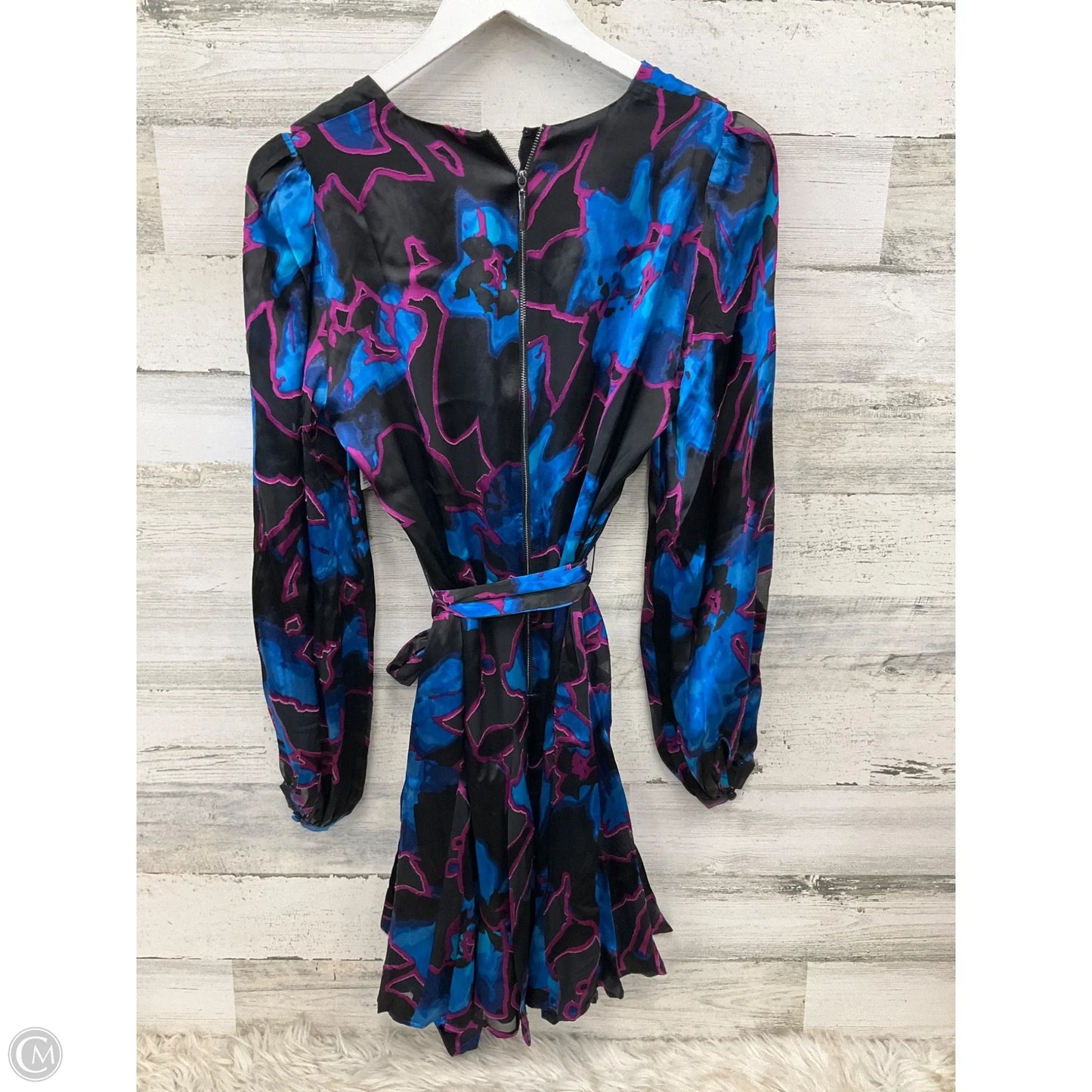 Dress Casual Short By White House Black Market In Black & Blue, Size: S