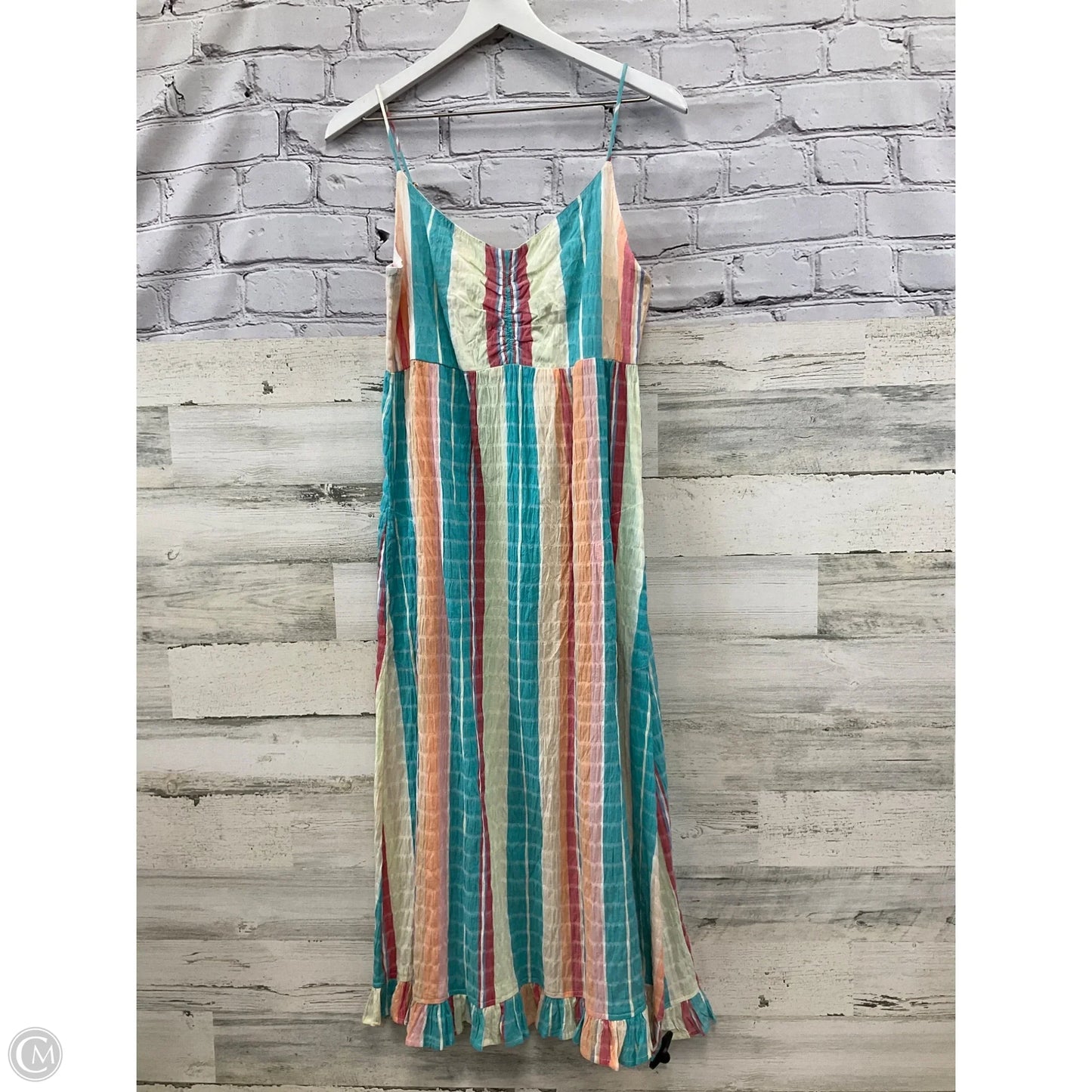 Dress Casual Midi By Thml In Multi-colored, Size: S