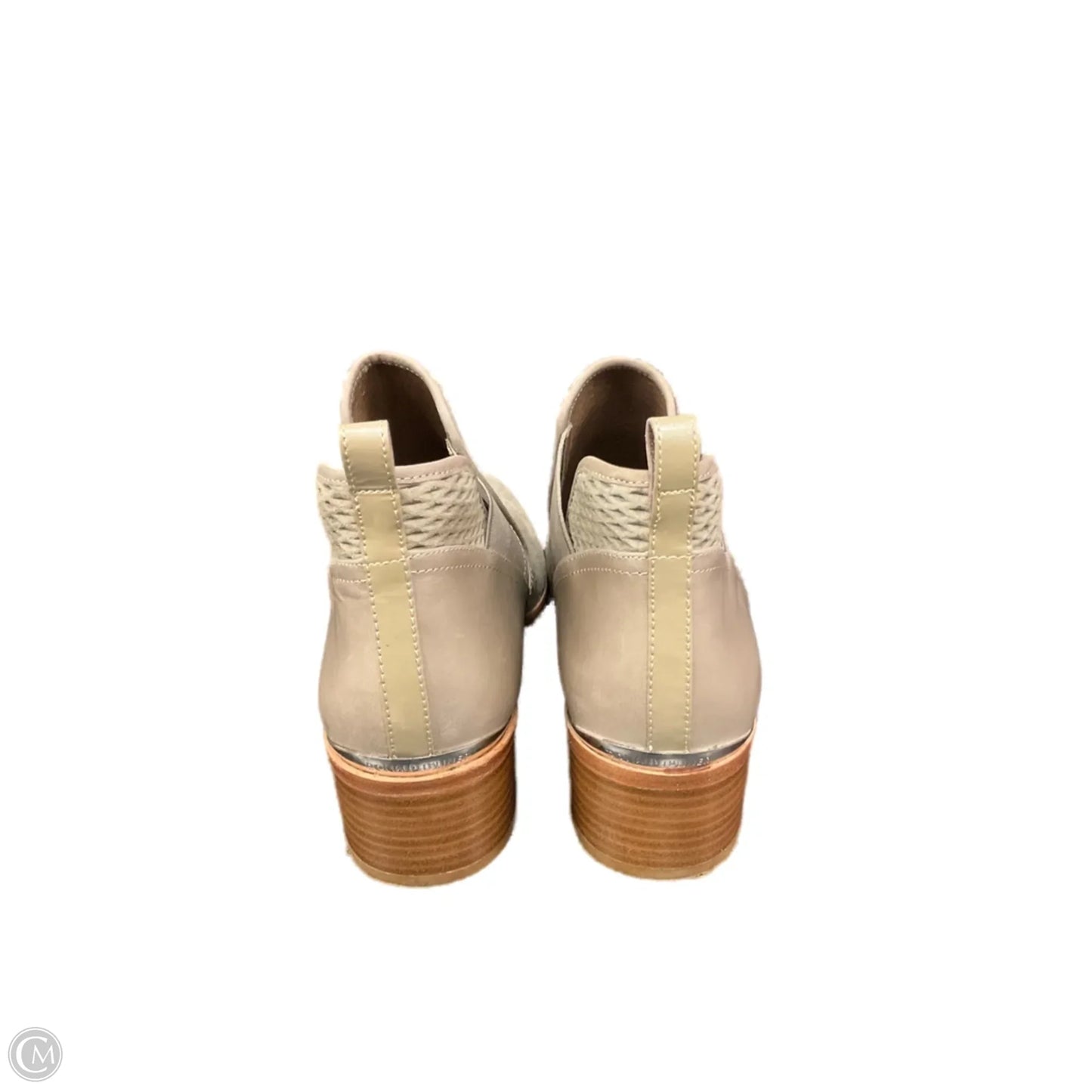 Boots Ankle Heels By Donald Pliner In Taupe, Size: 8.5