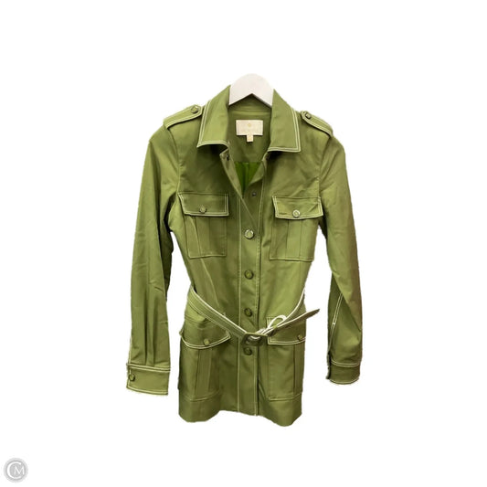 Jacket Other By Etcetra In Green, Size: Xxs
