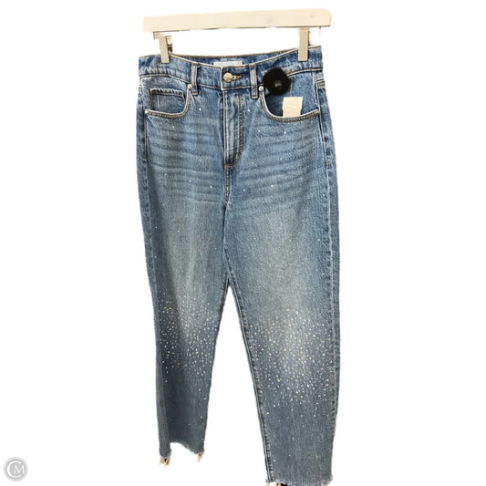 Jeans Straight By Loft In Blue Denim, Size: 0