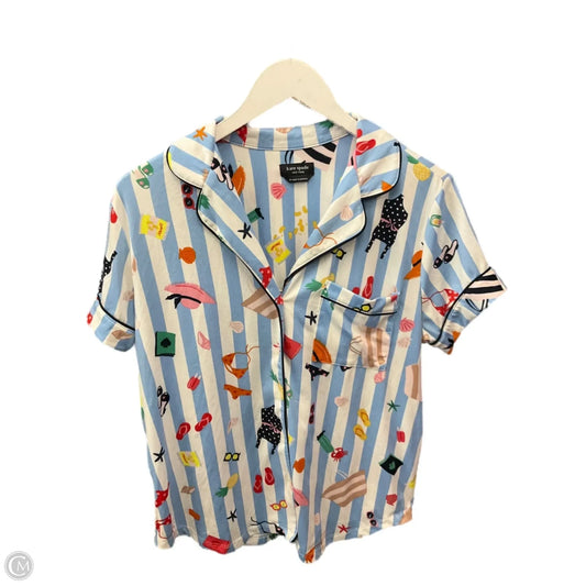 Pajamas Designer By Kate Spade In Blue, Size: S