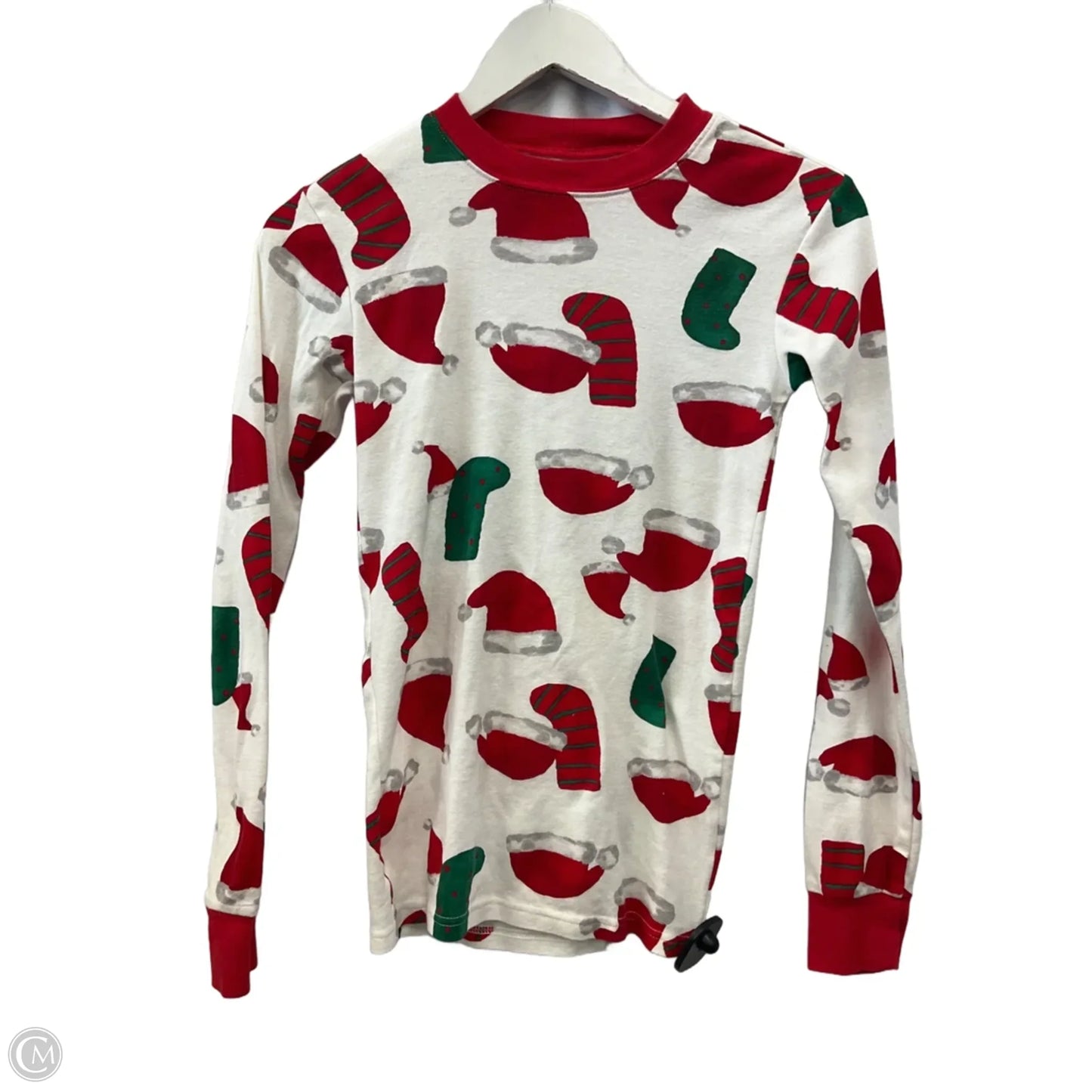 Pajamas 2pc By Clothes Mentor In Red & White, Size: Xs