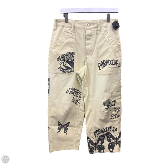 Pants Cargo & Utility By Pilcro In Yellow, Size: 8