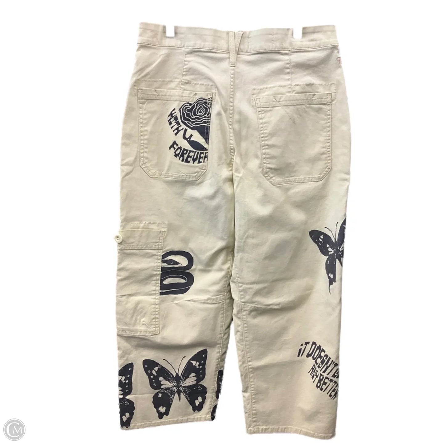 Pants Cargo & Utility By Pilcro In Yellow, Size: 8