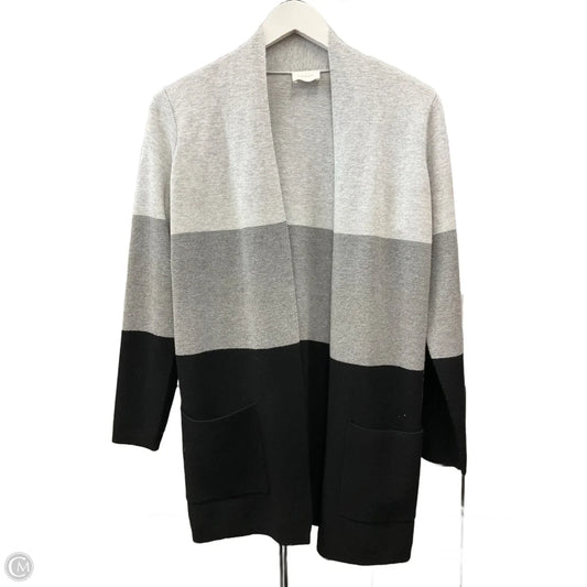 Sweater Cardigan By Cyrus Knits In Grey, Size: Xs