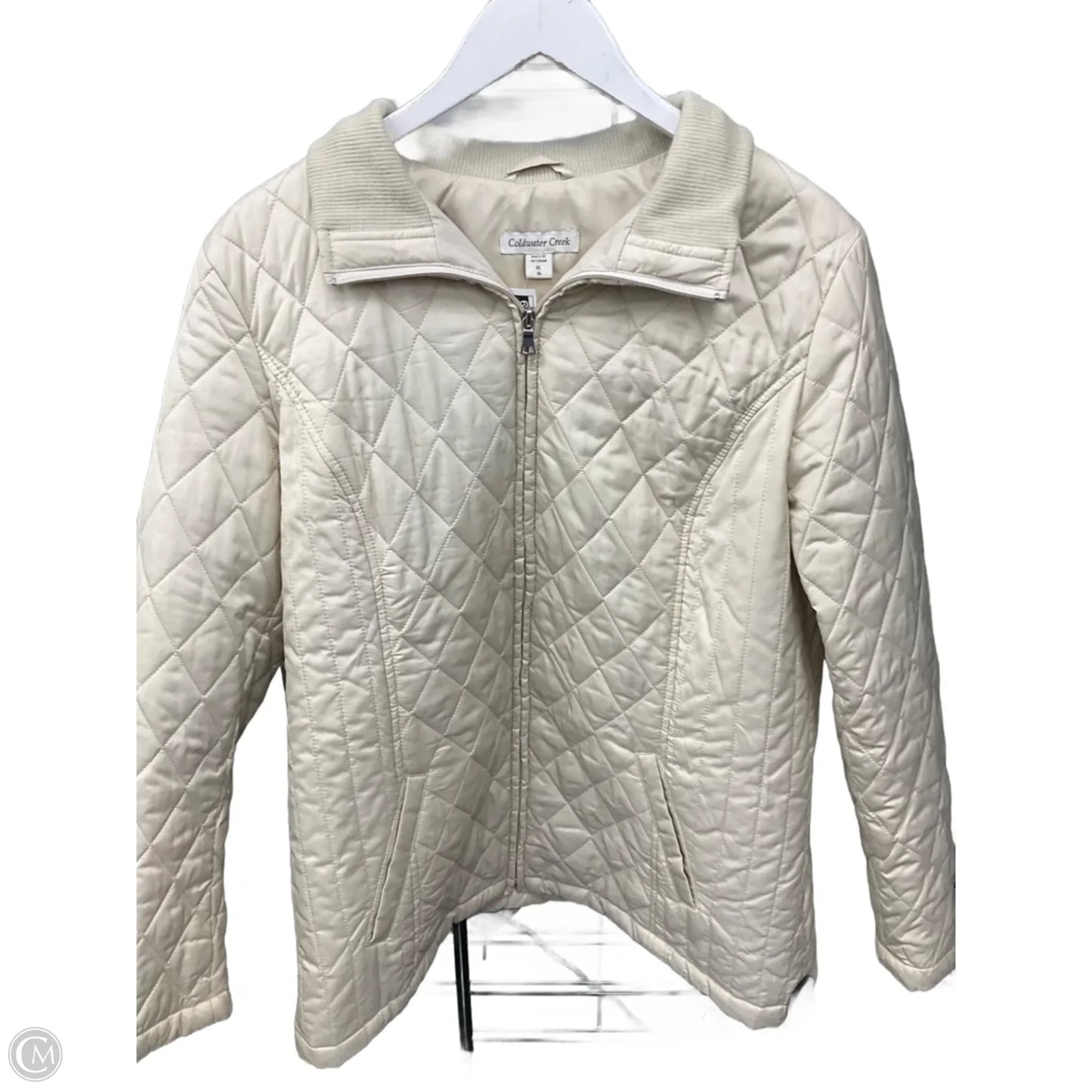 Jacket Other By Coldwater Creek In Cream, Size: Xl