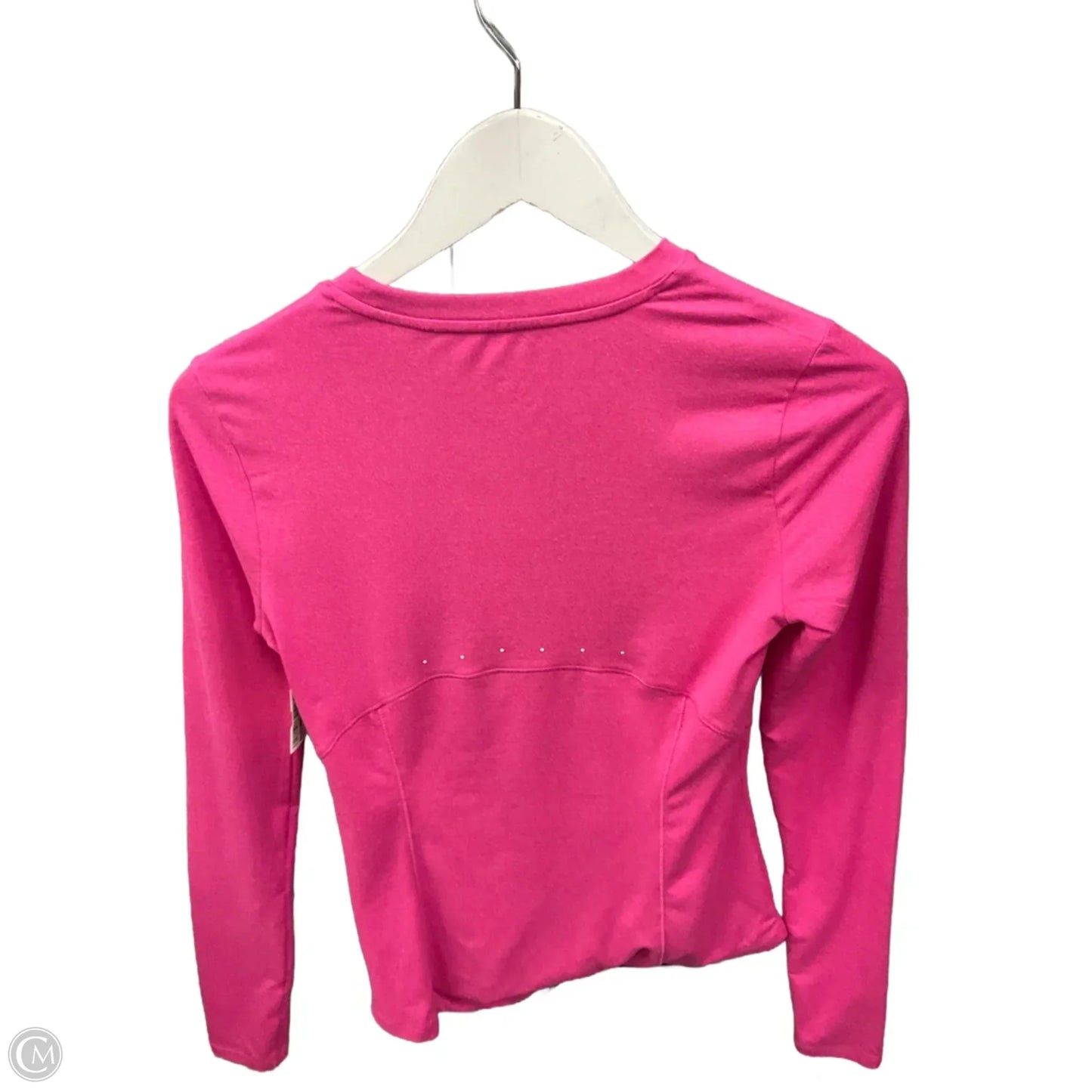 Athletic Top Long Sleeve Crewneck By Spyder In Pink, Size: Xs